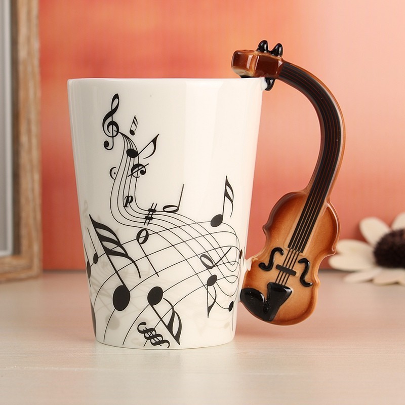 Taza musical Violín