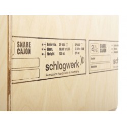 Cajón Schlagwerk CP 404 BLK